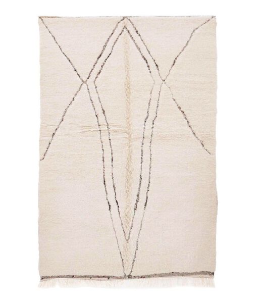 Marokkaans berber tapijt pure wol 157 x 243 cm