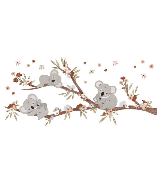 LILYDALE - Grote sticker - Tak en familie koala's