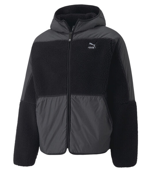 Hooded jacket Sherpa