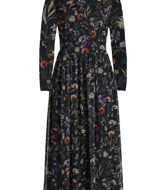 Maxi-jurk met bloemenprint image number 4