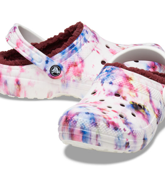 Klompen Classic Lined Tie Dye Clog