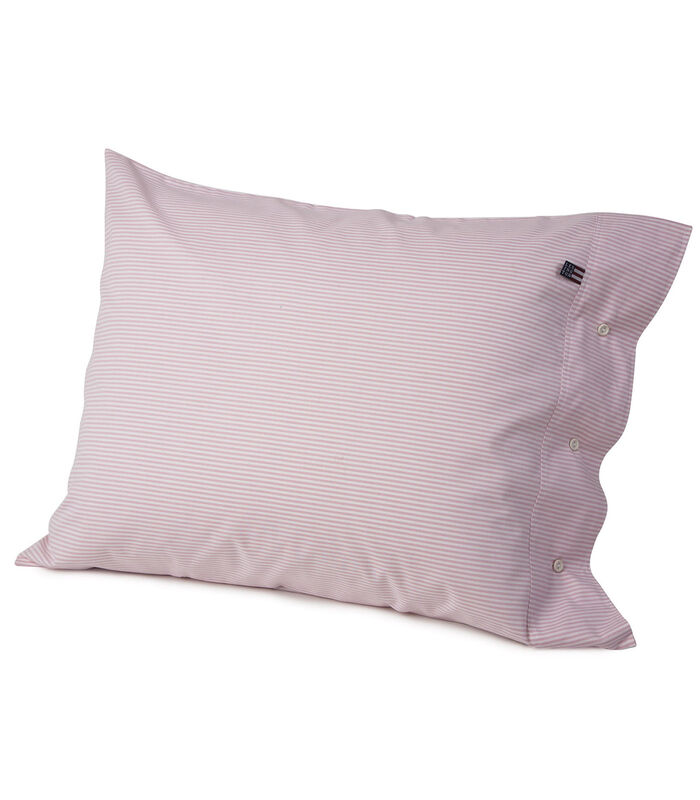 Pin Point Pink/White Pillowcase image number 0