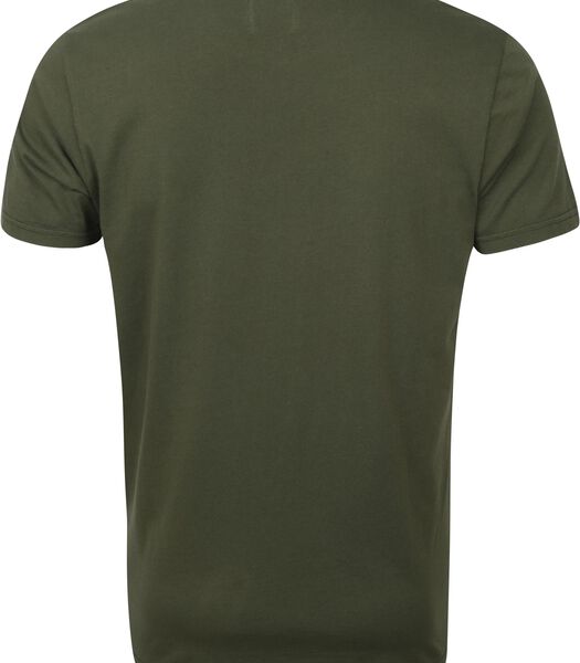 Colorful Standard T-shirt Donkergroen