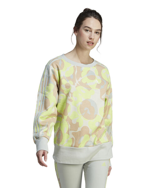 Sweatshirt molleton femme Floral Graphic 3-Stripes