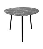 Table d'appoint Ovoid - Noir - 67x60x42 cm image number 4