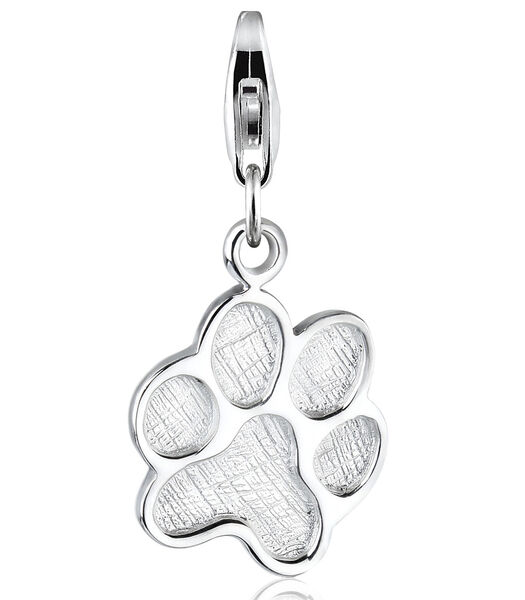 Amulette Femmes Pendentif Chat Chien Patte Animal En Argent Sterling 925