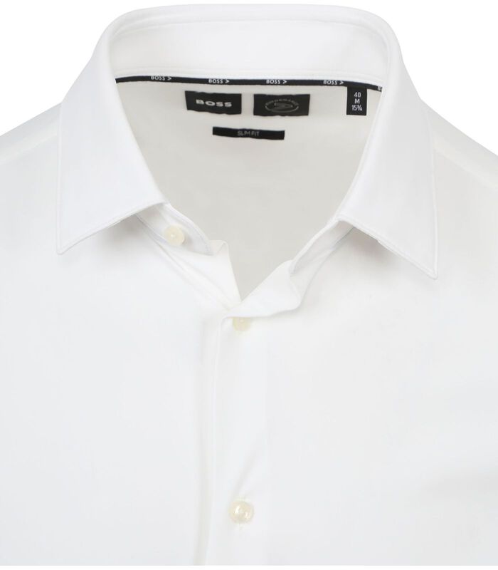 BOSS Chemise Hank Stretch Blanche image number 1