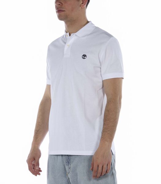 Timberland Basic Wit Polo Shirt