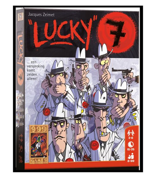 999 Games Lucky 7 - Jeu de cartes - 8+