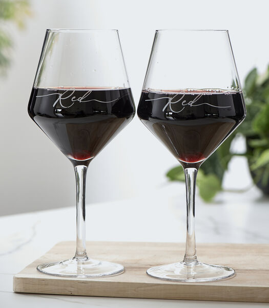 Wijnglazen Witte Wijn - RM White Wine Glass - Transparant - Set 2 Stuks