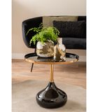 Table d'appoint Mila Large - Noir - 50x50x48cm image number 2
