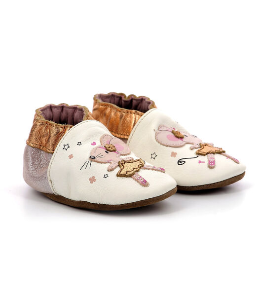 Chaussons Cuir Robeez Dancing Mouse