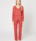 Pyjama PATCHOULI 402 prune/muscade image number 0