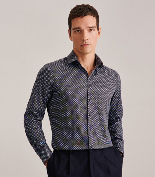 Chemise performance Slim Fit Manche longue Imprimé