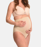 Seamless zwangerschaps Slip met shapewear effect Beige image number 1