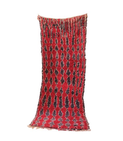 Tapis Berbere marocain pure laine 86 x 241 cm