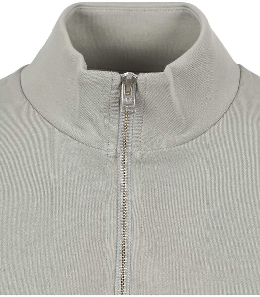 Fred Perry Pull Demi-Zip Limestone Gris