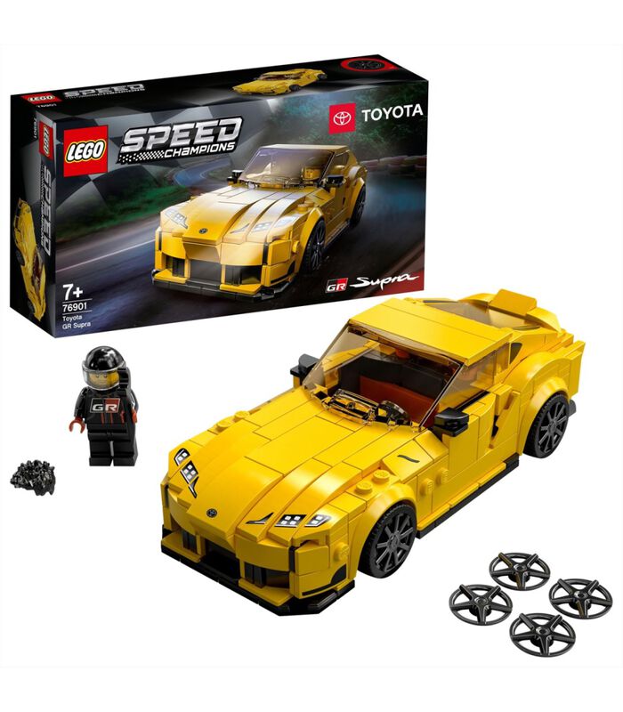 Speed Champions 76901 Toyota GR Supra, Jouet voiture image number 1
