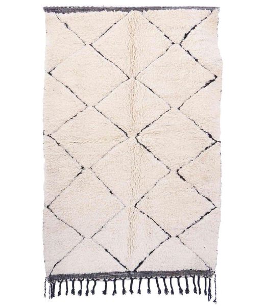 Marokkaans berber tapijt pure wol 148 x 248 cm