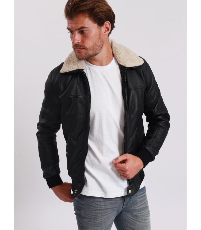 Blouson Cuir BARNABE image number 0