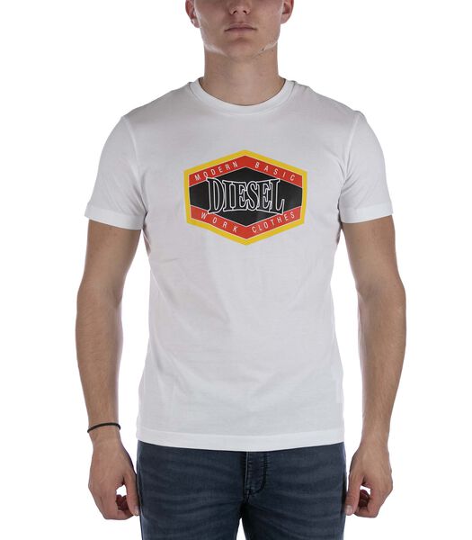 T-Shirt Diesel Diegor E14 Blanc