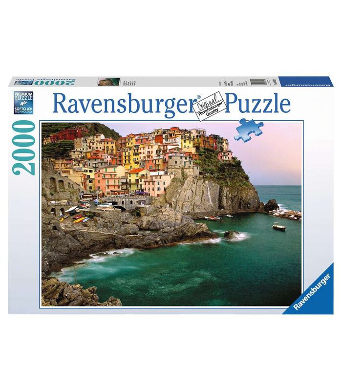 puzzel Cinque Terre - 2000 stukjes image number 2