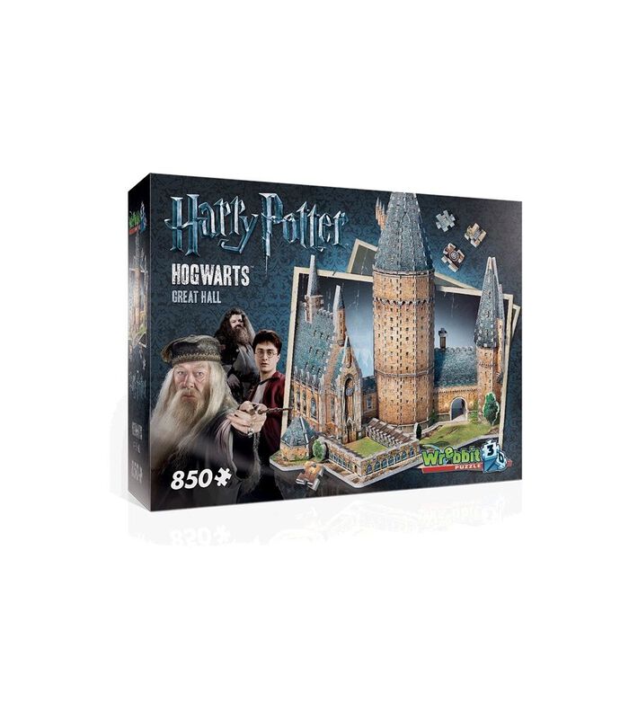 3D Harry Potter Hogwarts Great Hall 850 pcs puzzle en 3D image number 2