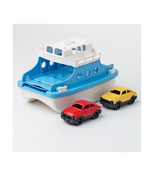 Ferry avec voitures Bleu/Blanc