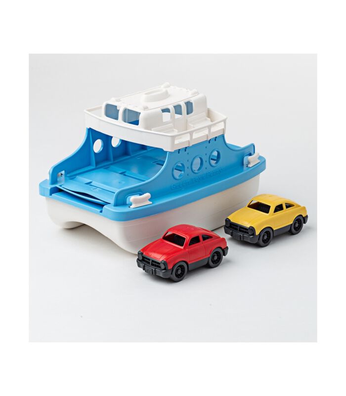 Ferry avec voitures Bleu/Blanc image number 0