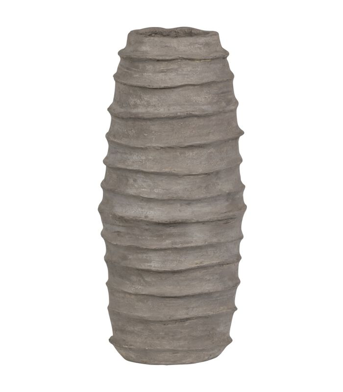 Vase - Papier-Mâché - Gris - 70x30x30 - Knossos image number 0