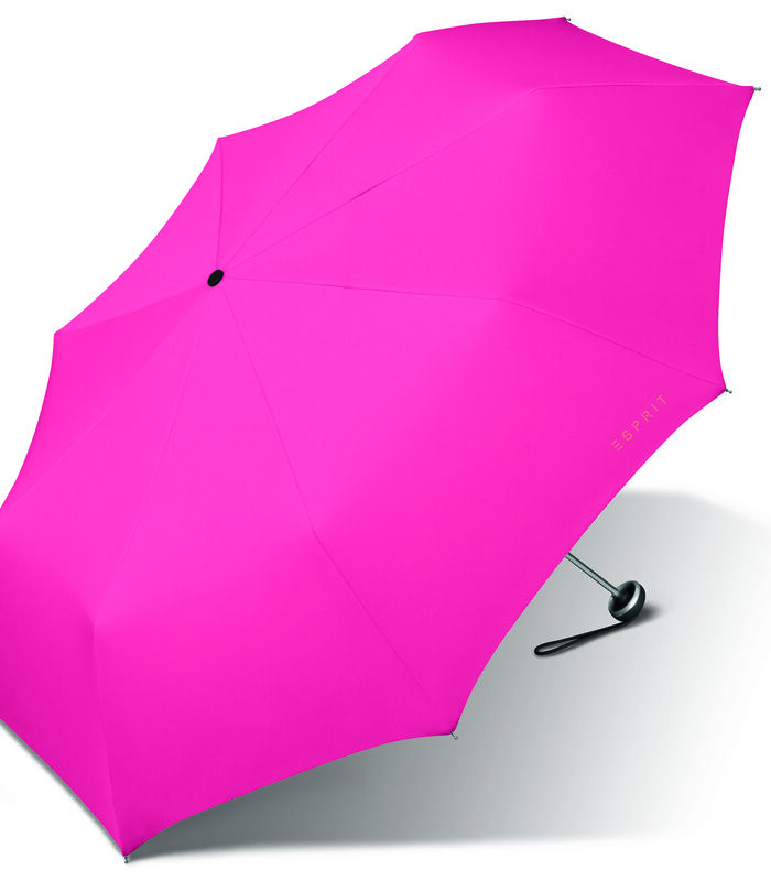 Parapluie Dame Mini Alu uni rose fandango image number 0