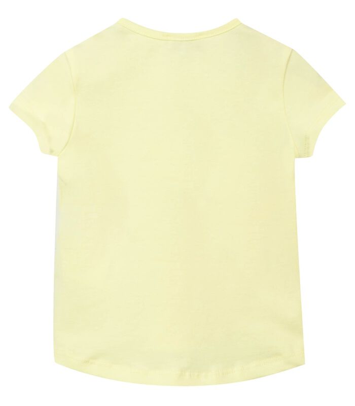 T-shirt met korte mouwen en hartjesprint image number 1