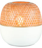Lampe de table Mekong - Bambou/Blanc - Ø25cm image number 0