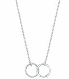 Ketting met hanger voor dames, 925 Sterling zilveren | Ring image number 1