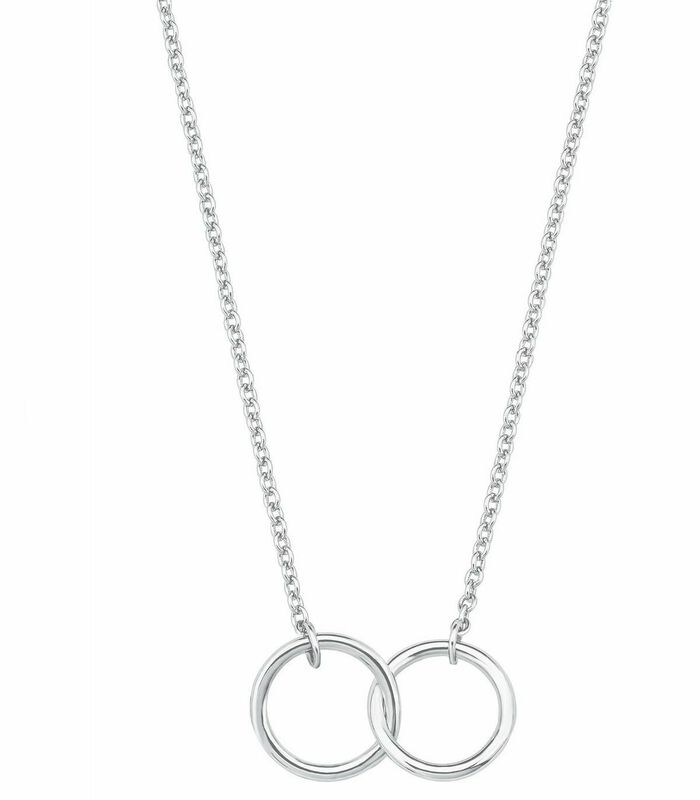 Ketting met hanger voor dames, 925 Sterling zilveren | Ring image number 1