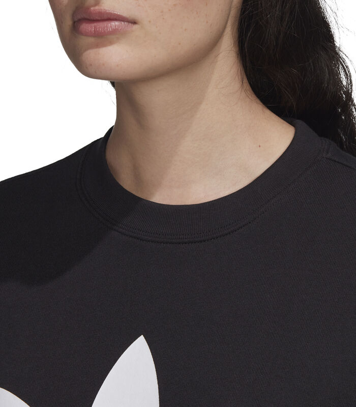 Sweatshirt femme adidas originals Trefoil Crew image number 2