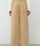 Baggy broek met hoge taille image number 2