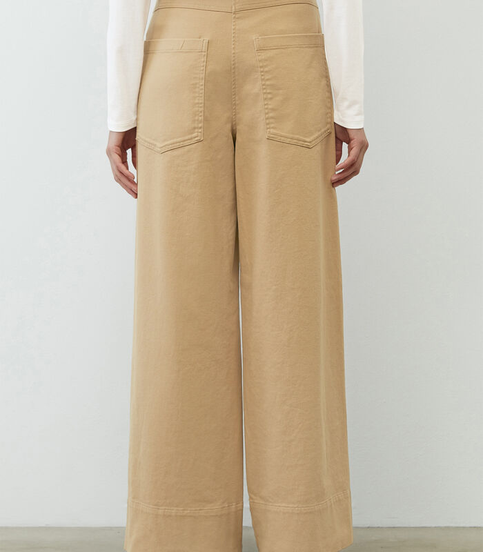 Baggy broek met hoge taille image number 2