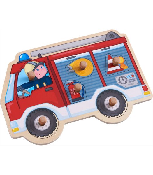 HABA Puzzle pour camion de pompiers