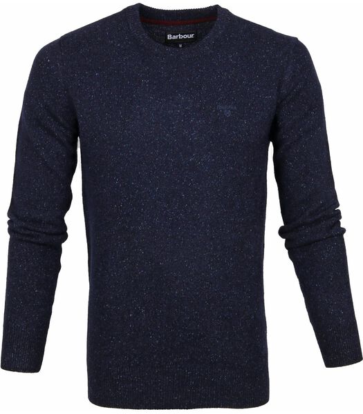 Pull-over Tisbury Laine Bleu Foncé