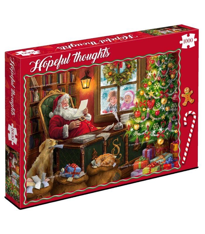 Kerstpuzzel Hopeful Thoughts (1000) image number 0