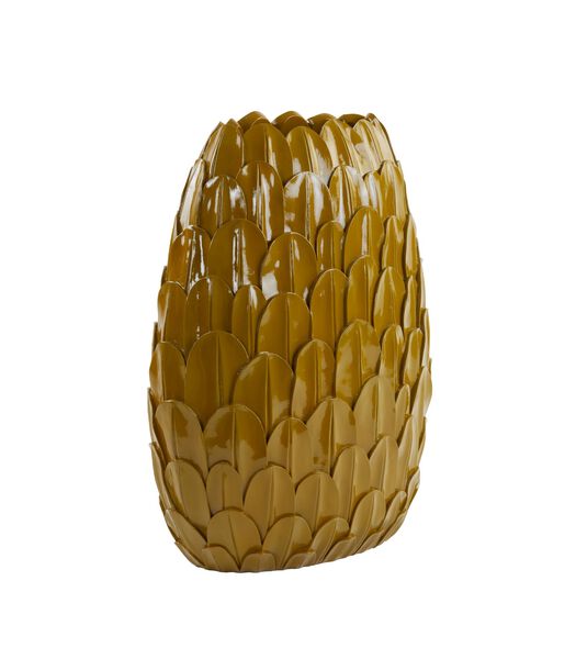 Vase Feder - Jaune - 37x23x50cm