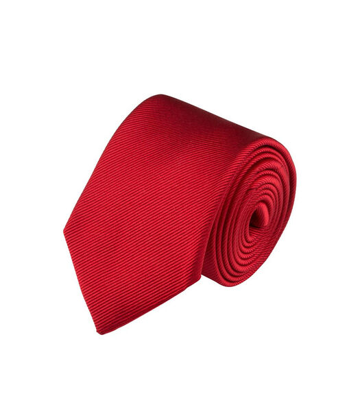 Cravate classique unie en soie