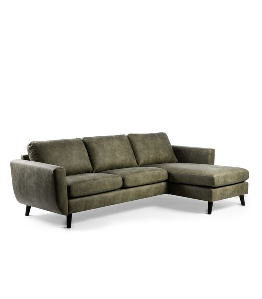 Savannah - Sofa - 3-zitbank - chaise longue links of rechts - stof Savannah - groen
