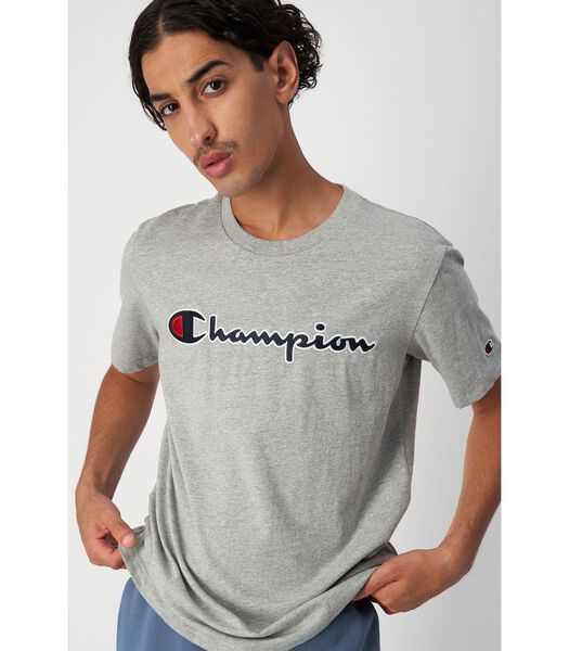 Champion T-Shirt Logo Grijs