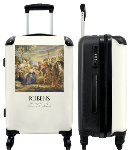 Bagage à main Valise avec 4 roues et serrure TSA (Art - Rubens - Vieux maître)