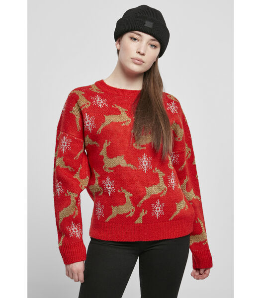 Dames sweatshirt oversized christmaser