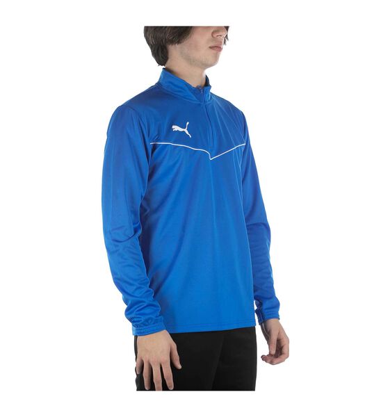 Teamrise Sweatshirt 1/4 Zip Top Bleu