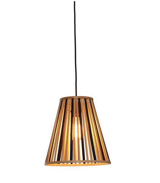 Hanglamp Merapi - Bamboe/Zwart - Ø30cm