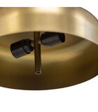 Exclusive Safa Hanglamp Horizontaal - Metaal - Brass - 34x33x33 image number 3